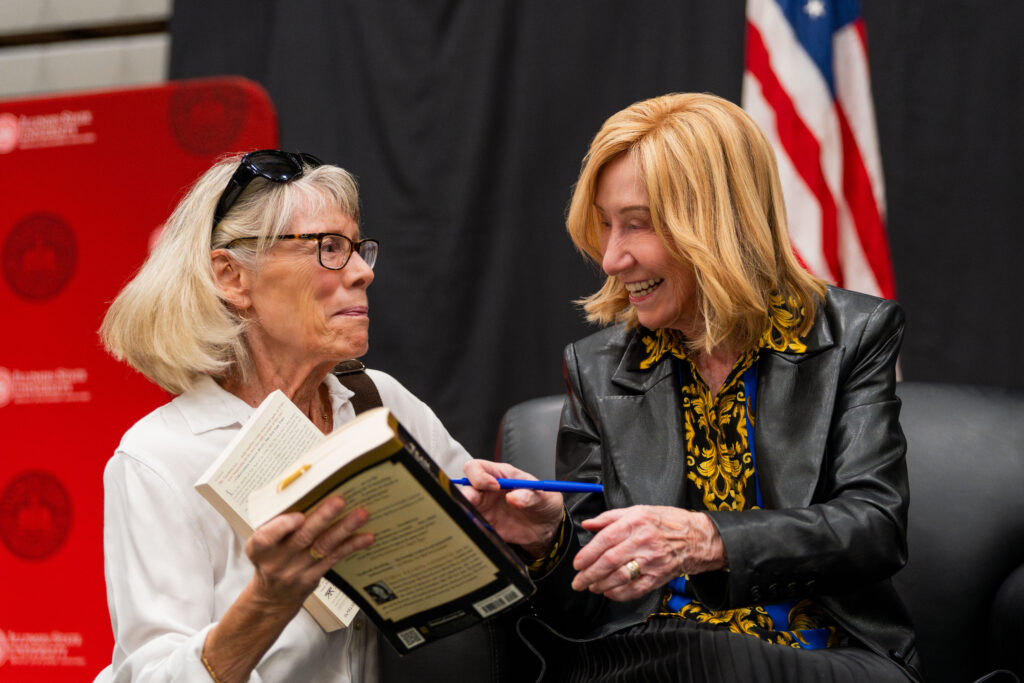 Pulitzer Prize winner Doris Kearns Goodwin speaks at IWU