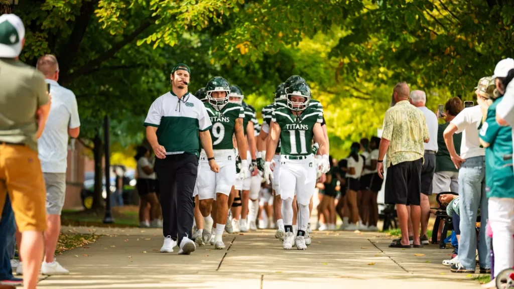 Titan football faces Millikin Big Blue on the road
