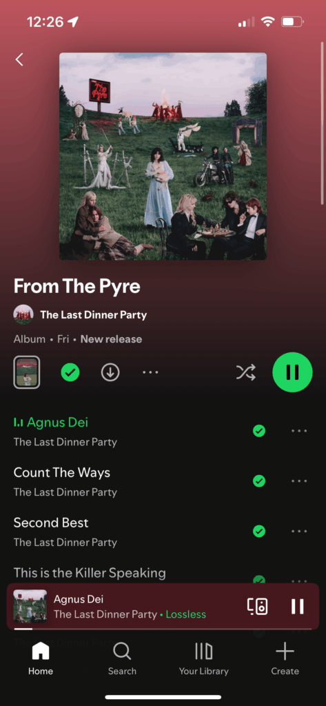 The Last Dinner Party’s new album is a story you must see live