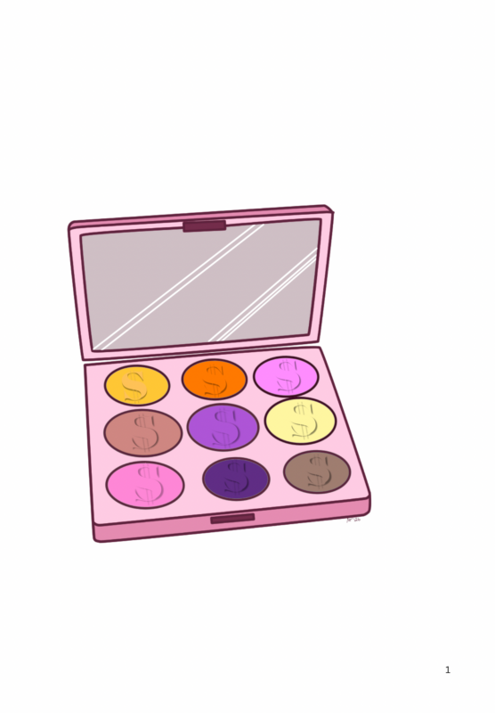 Jeffree Star’s many eyeshadow palettes of irony